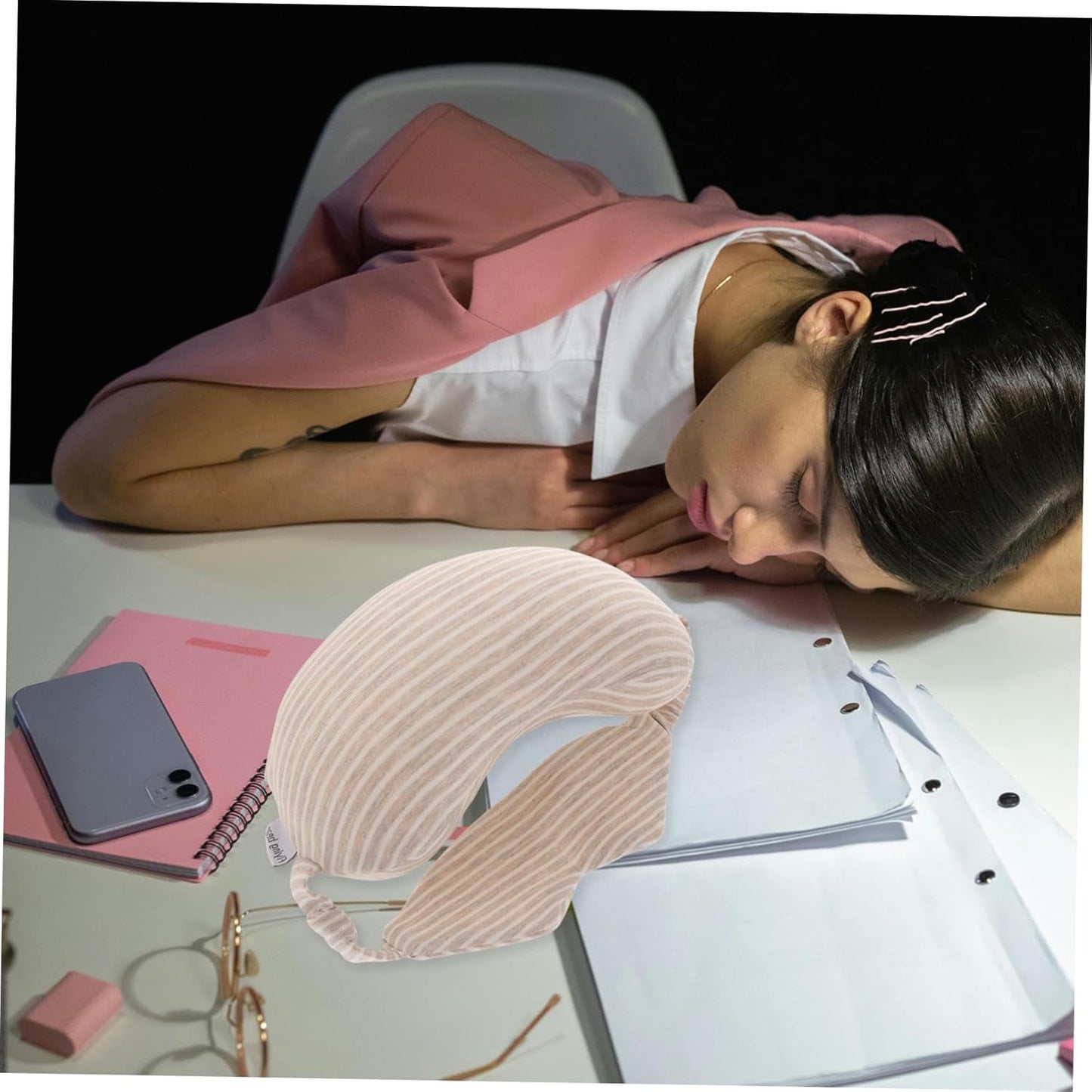 Almohada Para Máscara De Ojos Almohadas De Cama Almohada De Viaje Para Antifaz Para Dormir Almohadas Theow Con Los Ojos Vendados Almohada Para Dormir