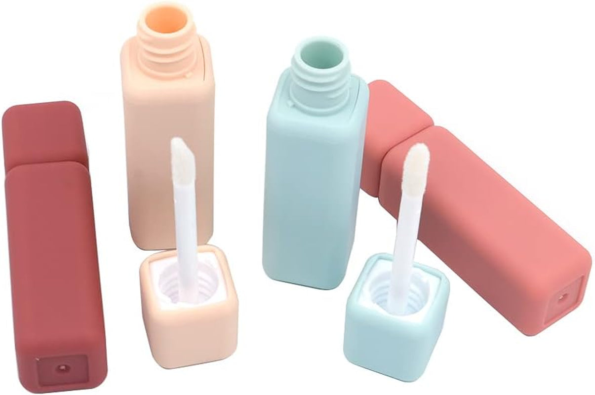 4 Uds. Tubos Vacíos Para Brillo De Labios Contenedores Bálsamo Labial De Plástico DIY Con Tapa Para Maquillaje DIY Viajes Cosméticos Vida Diaria