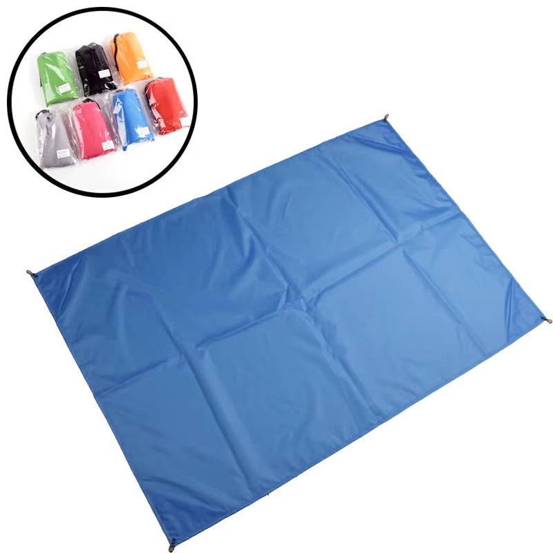 Waterproof Pocket Beach Outdoor Camping Mat Blanket Lightweight Compact Outdoor Picnic Mat Ground Sheet Tarp Camping Mat 8