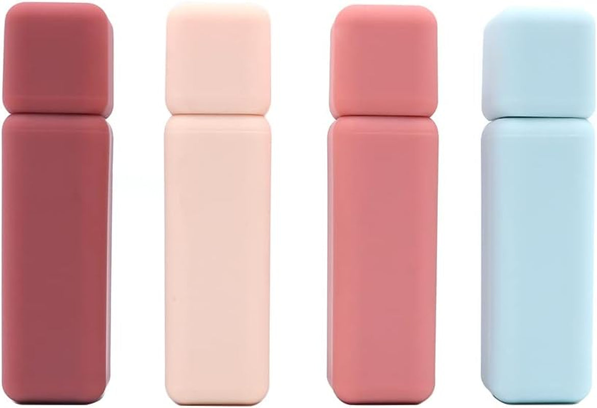 4 Uds. Tubos Vacíos Para Brillo De Labios Contenedores Bálsamo Labial De Plástico DIY Con Tapa Para Maquillaje DIY Viajes Cosméticos Vida Diaria